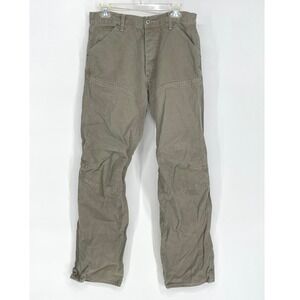 G-Star‎ Men Pants 31x34 Utility Double Knee Brown Skater Canvas Workwear
